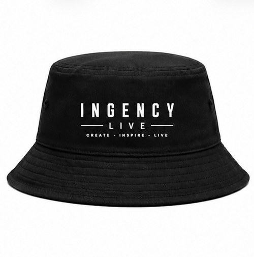 Bob Core Black noir avec marquage Ingency Live