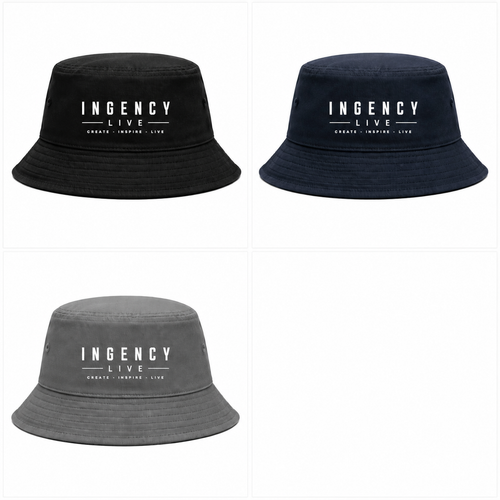 Bob Core Black avec marquage blanc Ingency Live