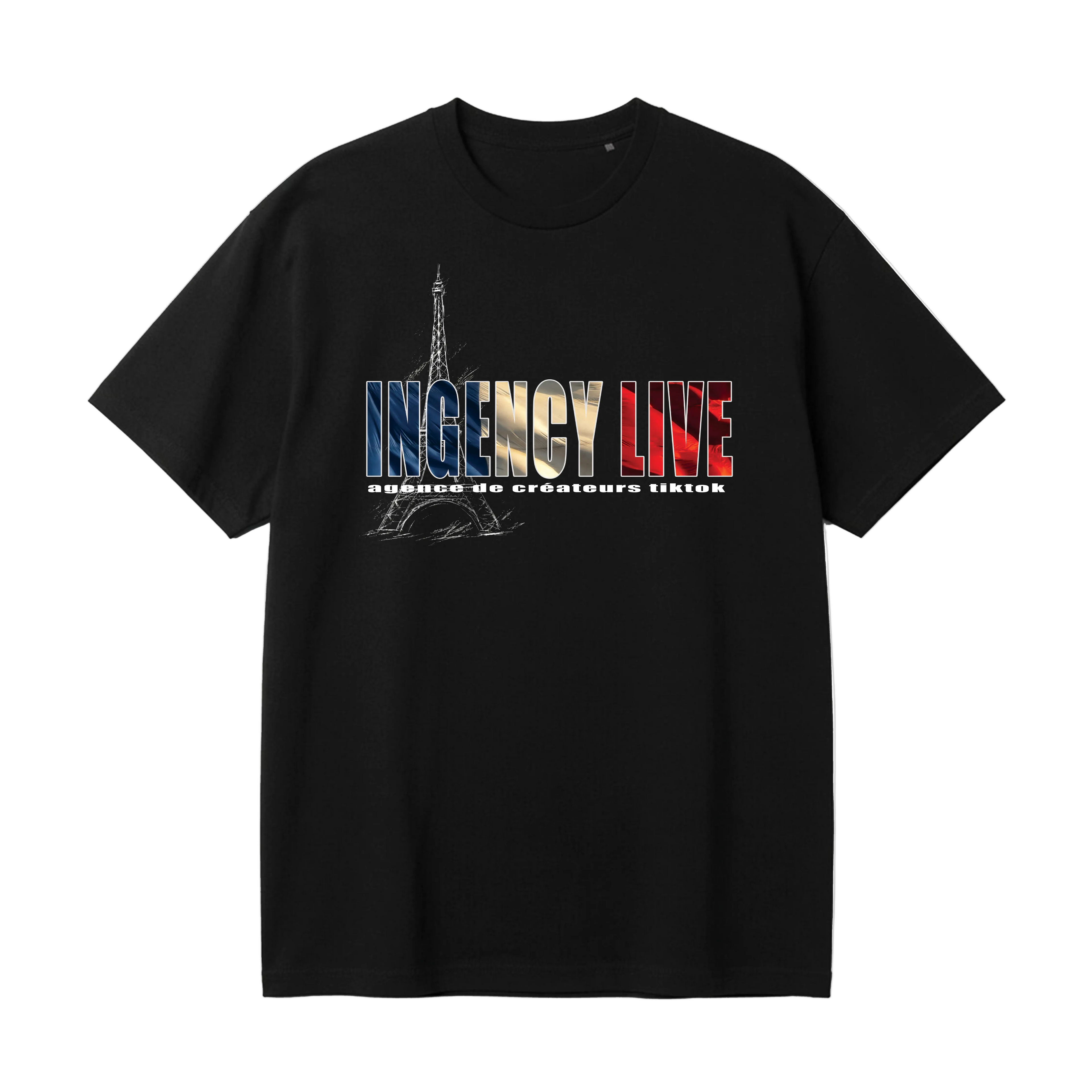 Tee shirt  Ingency Live - black Paris edition